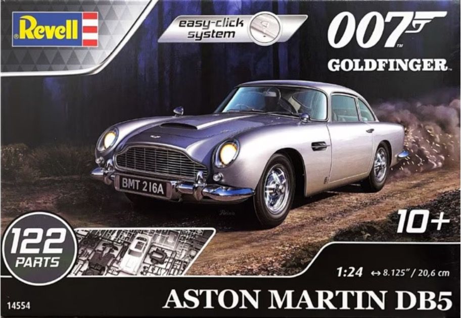 Revell 1/24 James Bond Aston Martin DB5