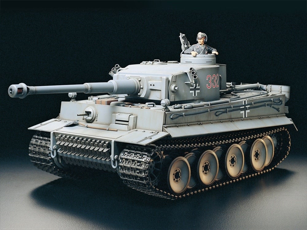 Tamiya King Tiger 1/16 RC Tankキャタピラー連結済み 5099210665.jpg