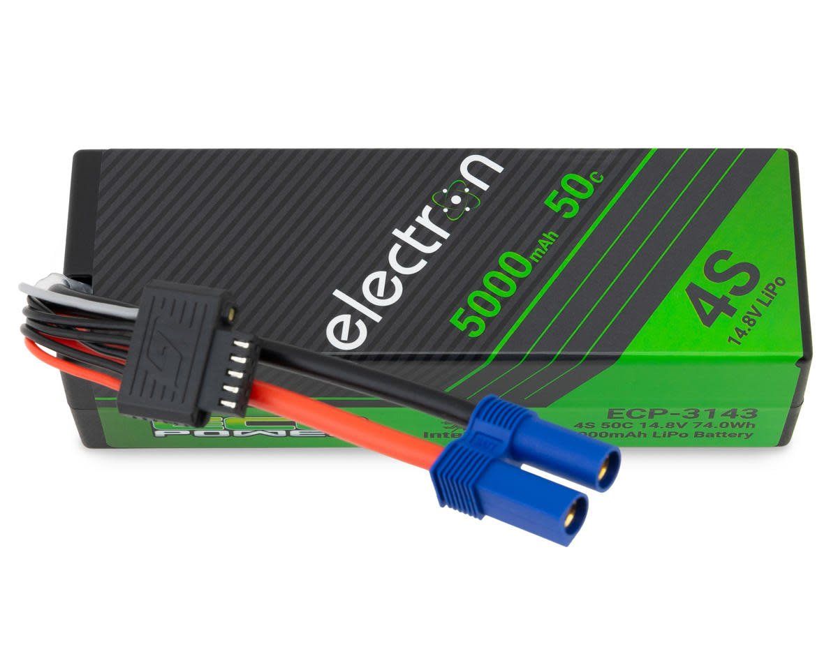 EcoPower Electron 4S 50C Intelligent LiPo Battery with EC5 Connector 14.8V/5000mAh