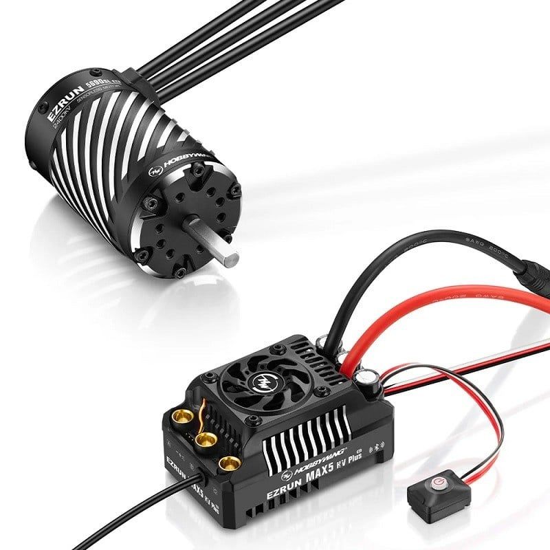 Hobbywing EZRUN Max5 HV Plus G2 ESC and 5690SL 2400kV G2 Motor Combo