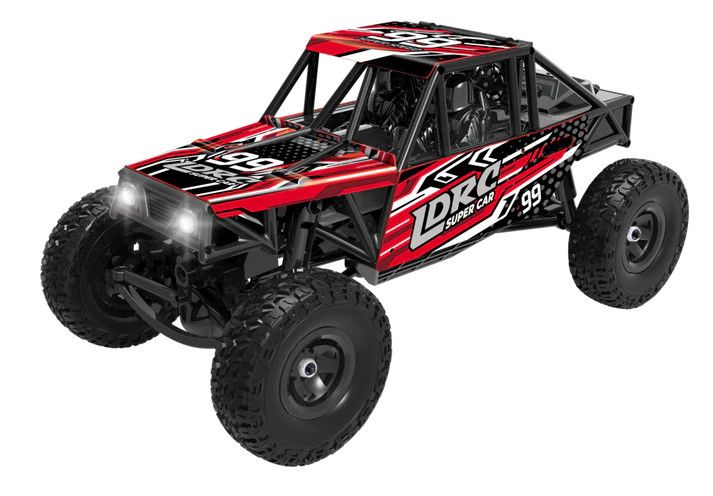 RC Pro 1/18 RC 4WD Climbing Car Red