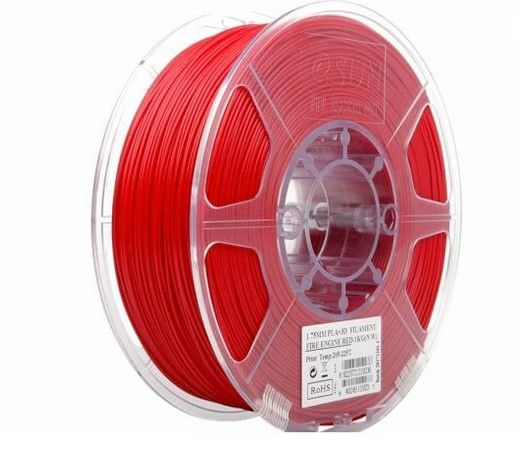 eSun PLA+ Filament (1kg), Color: Fire Engine Red