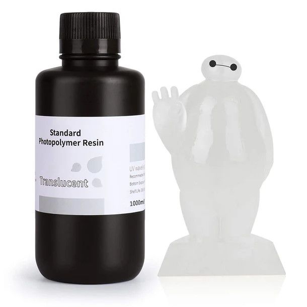 ELEGOO Standard Resin (1kg), Color: Translucent