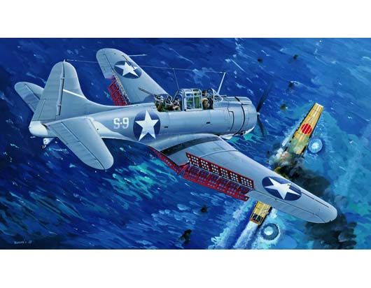 Trumpeter 1/32 US Navy SBD-3 Dauntless Midway