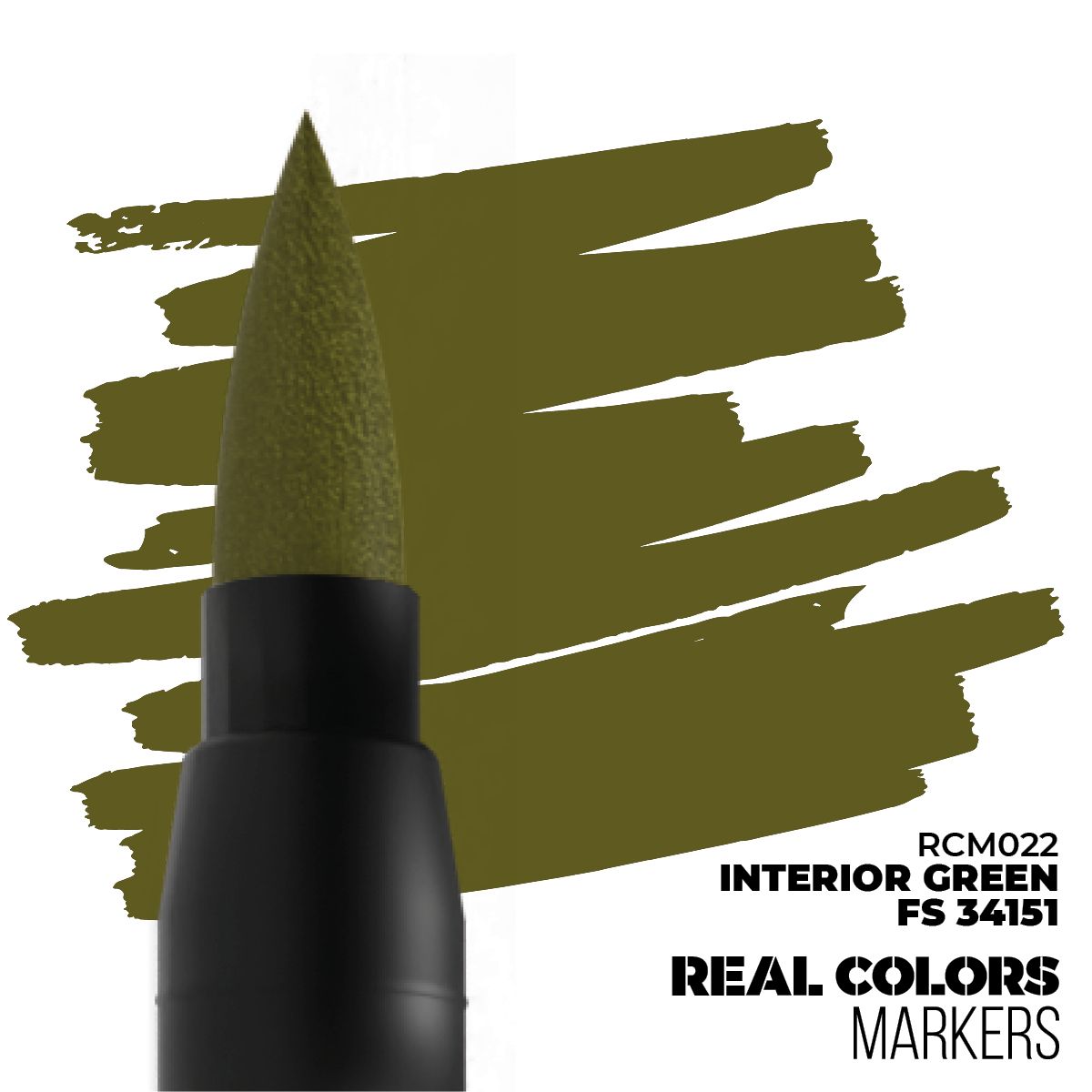 AK Interactive Real Colors Markers FS34151 Interior Green