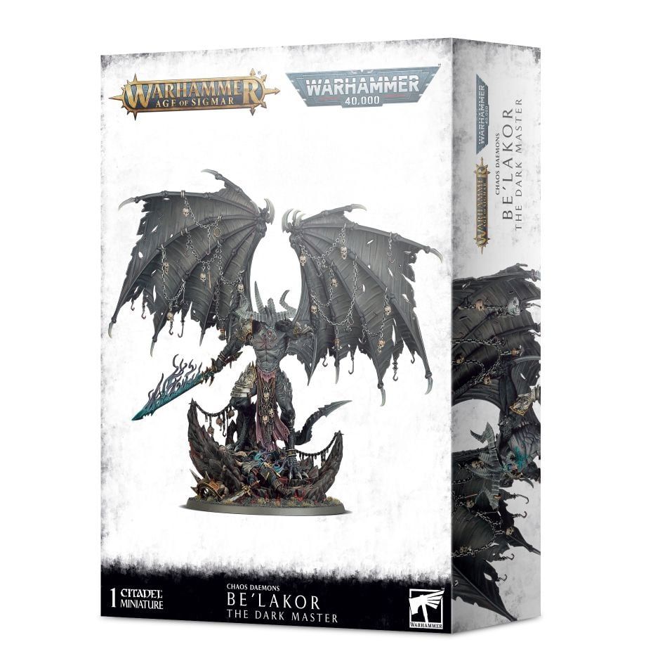 Warhammer 40K Age of Sigmar Chaos Daemons Be'Lakor The Dark Master