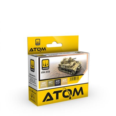 Ammo of MIG ATOM DAK Colors WWII Paint Set