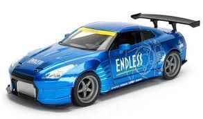 Jada Toys 1/24 JDM Tuners Metals 2009 Nissan GT-R R35 Ben Sopra Candy Blue
