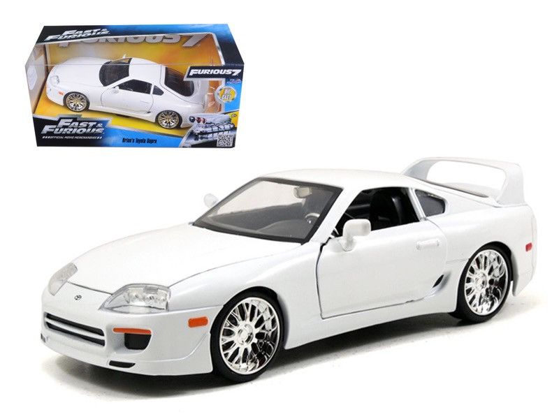 Jada Toys 1/32 Fast &amp; Furious Brians 95 Supra White