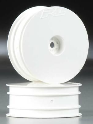 Pro-Line Velocity 2.2in Hex Front White Wheels 2pc for RB7, B6 and B6D