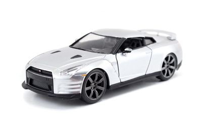 Jada Toys 1/32 Fast &amp; Furious 2009 Nissan GTR R35 Silver