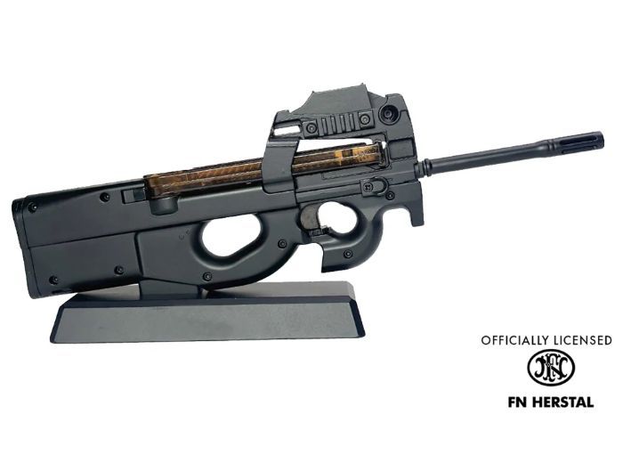 Goat Guns 1/3 FN P90 Long Barrel Metal Diecast Model Kit Black