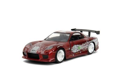 Jada Toys 1/32 Fast &amp; Furious 1995 Mazda RX-7 Candy Red