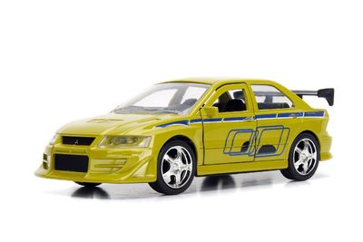 Jada Toys 1/32 Fast &amp; Furious Brians Mitsubishi Lancer Evolution VII Green
