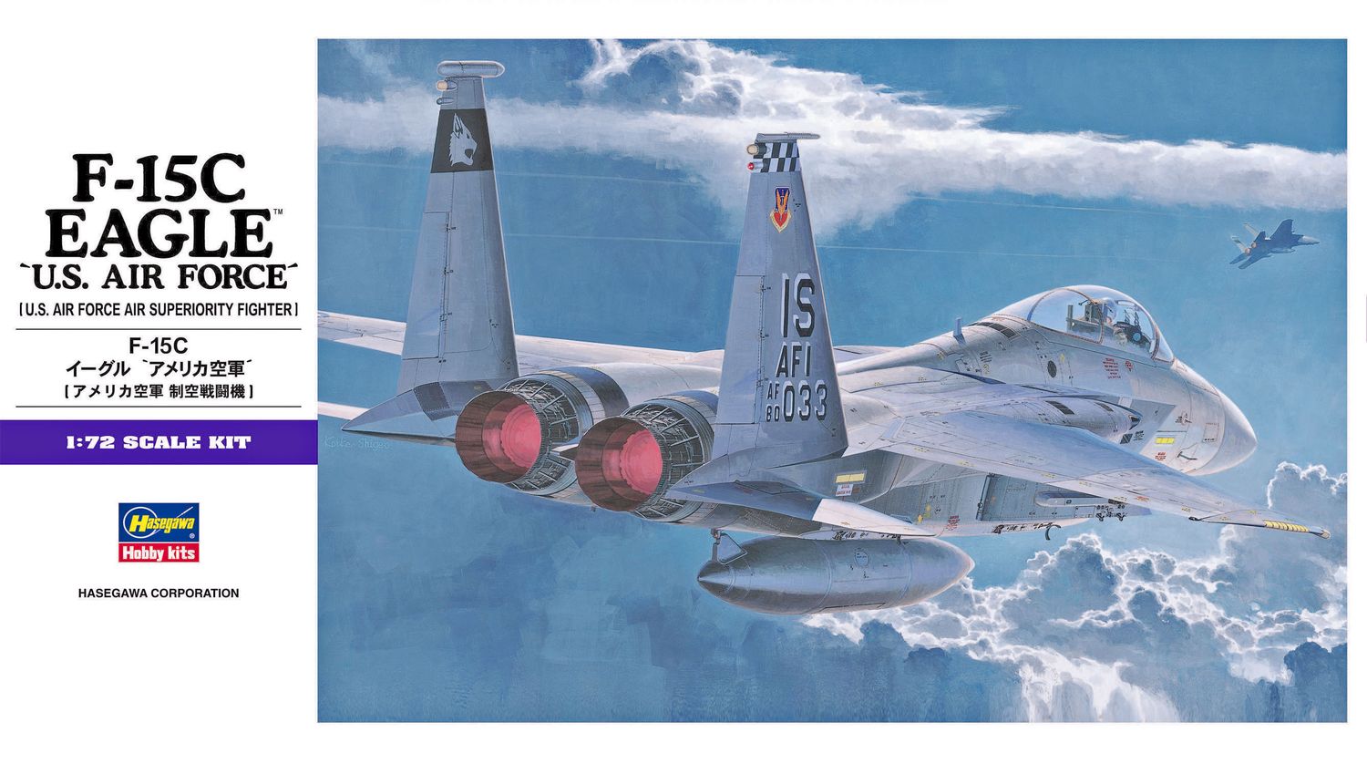 Hasegawa 1/72 F-15C Eagle USAF