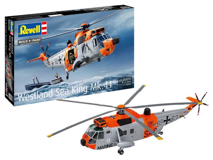 Revell 1/72 Westland Sea King MK41