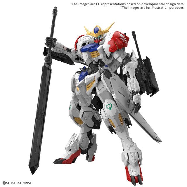 Bandai 1/100 MG Gundam Iron Blooded Orphans Gundam Barbatos Lupus