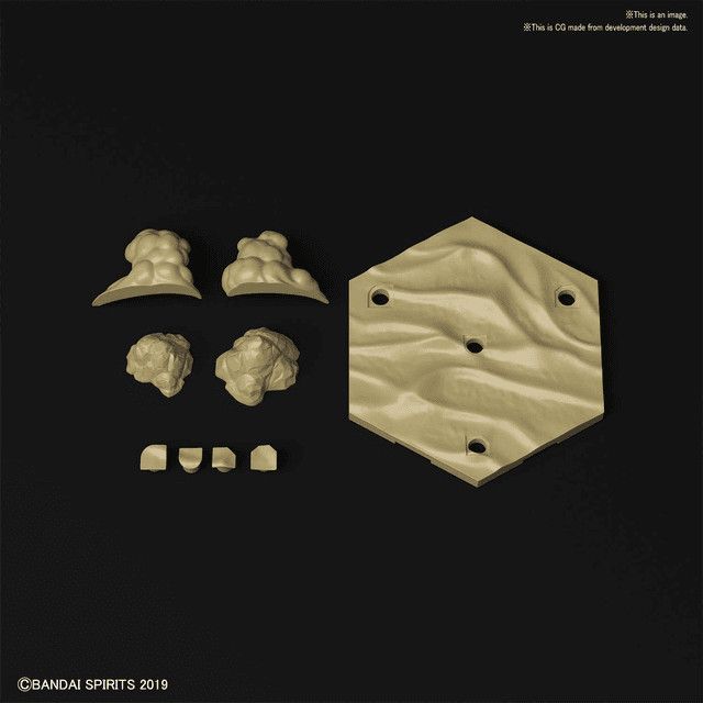 Bandai 1/144 30 Minute Mission Desert Scene Base