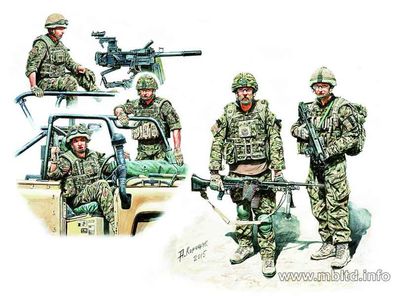 Masterbox 1/35 Modern UK Infantrymen