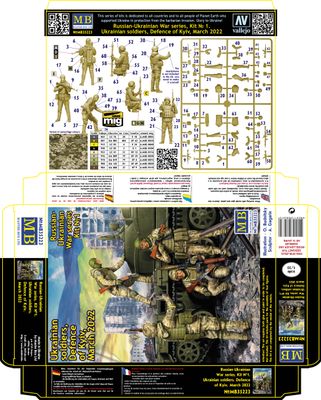 Masterbox 1/35 Russian-Ukrainian War Series Defence of Kyiv Trophy No 1
