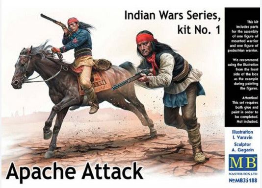 Masterbox 1/35 Indian War Series Apache Attack