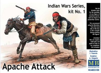 Masterbox 1/35 Indian War Series Apache Attack