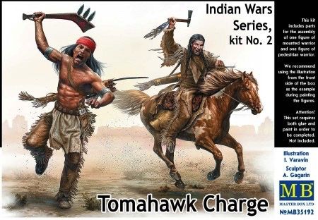 Masterbox 1/35 Indian War Series Tomahawk Charge