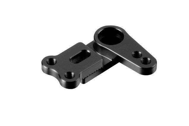 X1 ALU ADJUSTABLE SERVO SAVER SET - BLACK