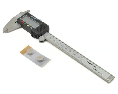 ProTek RC 6in Digital Caliper with LCD Display and Hard Case
