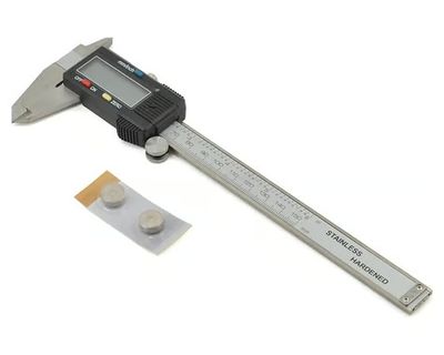 ProTek RC 6in Digital Caliper with LCD Display and Hard Case