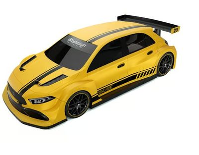 Bittydesign Ca45 1/28 Mini-Z Body Clear 98mm Wheelbase