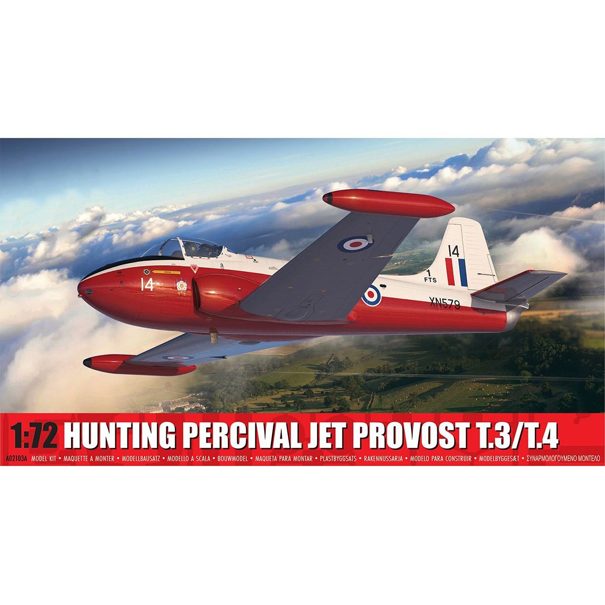 Airfix 1/72 Hunting Percival Jet Provost T3/T4 2024