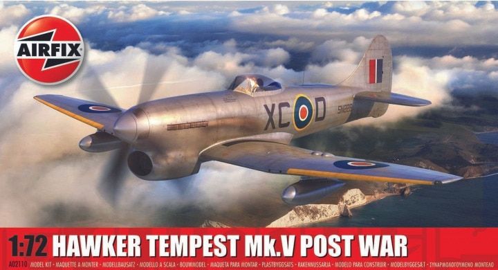 Airfix 1/72 Hawker Tempest Mk V Post War