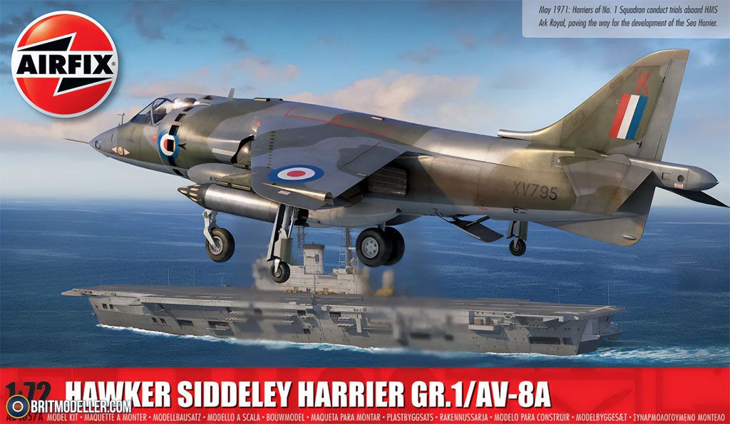 Airfix 1/72 Hawker Siddeley Harrier GR.1 /AV-8A