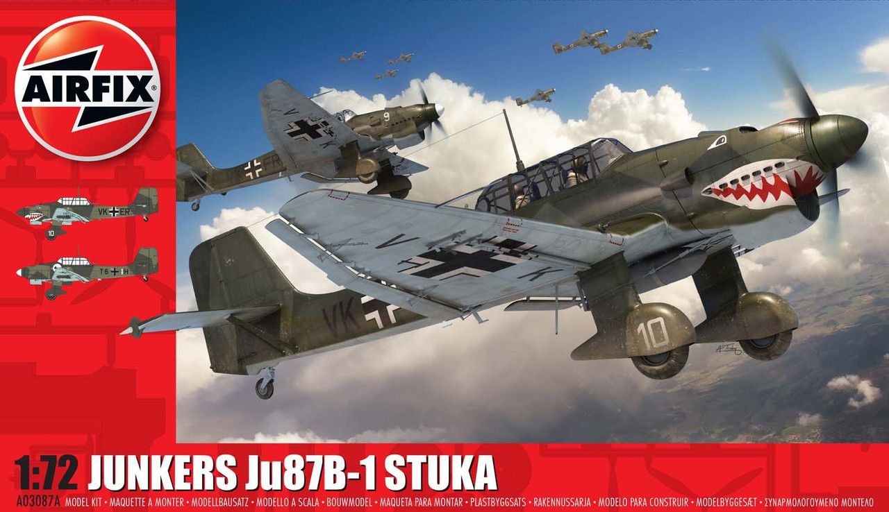 Airfix 1/72 Junkers JU87B-1 Stuka