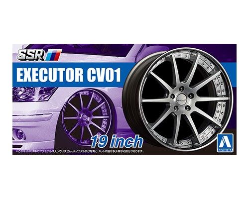 Aoshima 1/24 SSR Executor CV01 19in Wheel Set