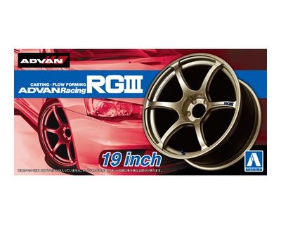 Aoshima 1/24 Advan Racing RG3 19in Wheel Set