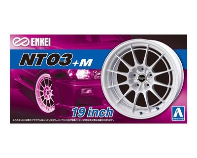 Aoshima 1/24 Enkei NT03+M 19in Wheel Set
