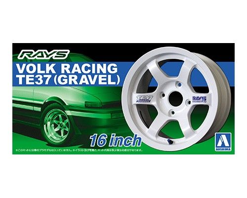 Aoshima 1/24 Volk Racing TE37 16in Wheel Set