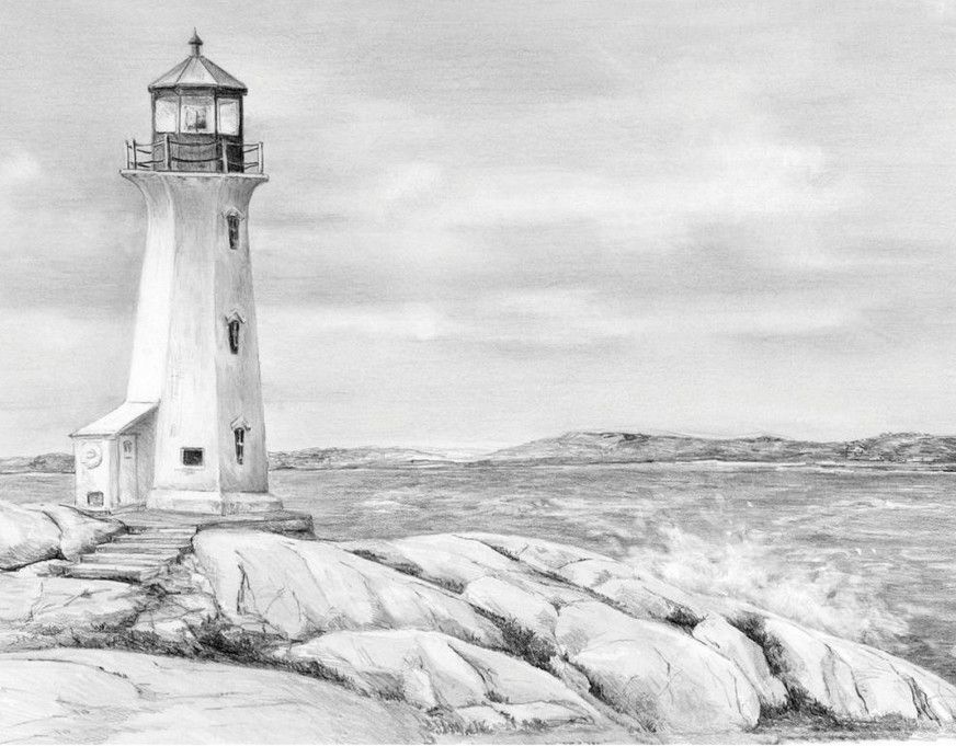 Royal &amp; Langnickel 9x12in Lighthouse Point Sketching Made Easy Kit