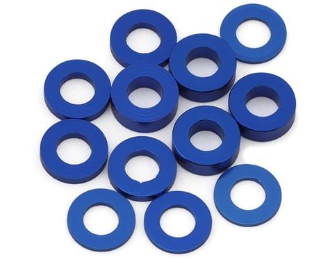eXcelerate 3x6mm 0.5/1/2mm Aluminum Shim Pack Blue 12pc