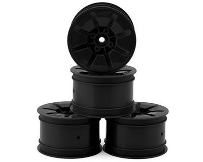 JConcepts Pioneer 2.2 Rear Buggy Wheels with 12mm Hex Black 4pc