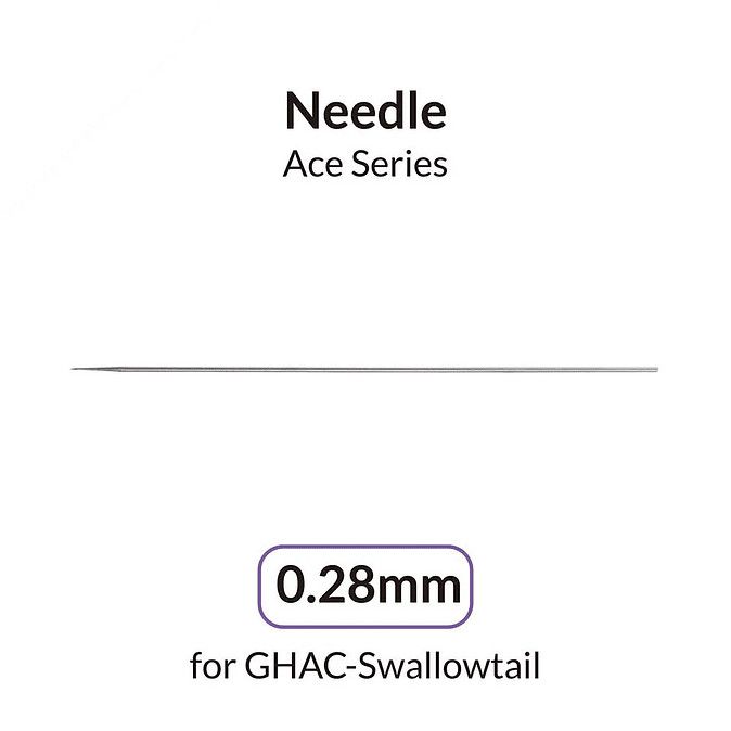 Gaahleri 0.28mm High-Durability Needle for GHAC-Swallowtail