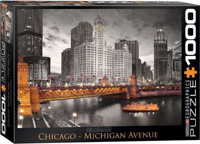 Eurographics Chicago Michigan Avenue 1000 piece