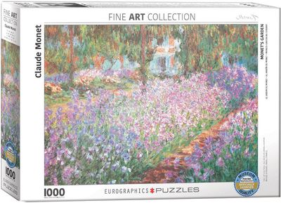 Eurographics Monet Garden by Claude Monet 1000 piece