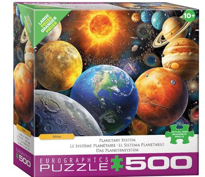 Eurographics Planetary System Puzzle 500 piece
