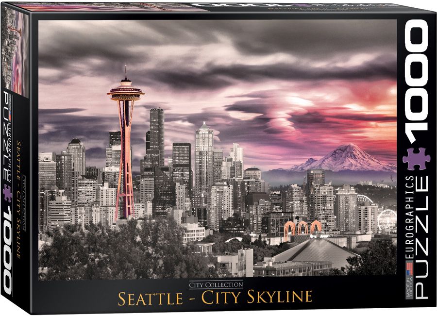 Eurographics Seattle City Skyline 1000 piece