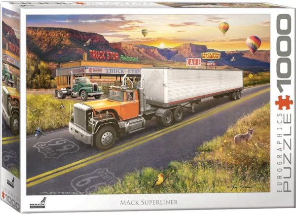 Eurographics Mack Superliner by Giordano 1000 piece
