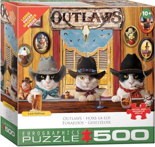 Eurographics Outlaws by Lucia Heffernan 500 piece