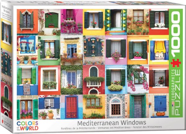 Eurographics Mediterranean Windows 1000 piece